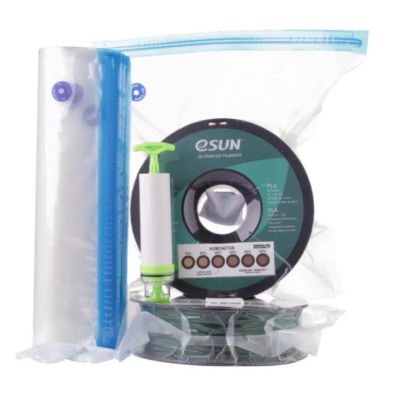 [ESUN-VAC-START] eSun eVacuum Starter kit : filament bewaarzakken die luchtledig kunnen