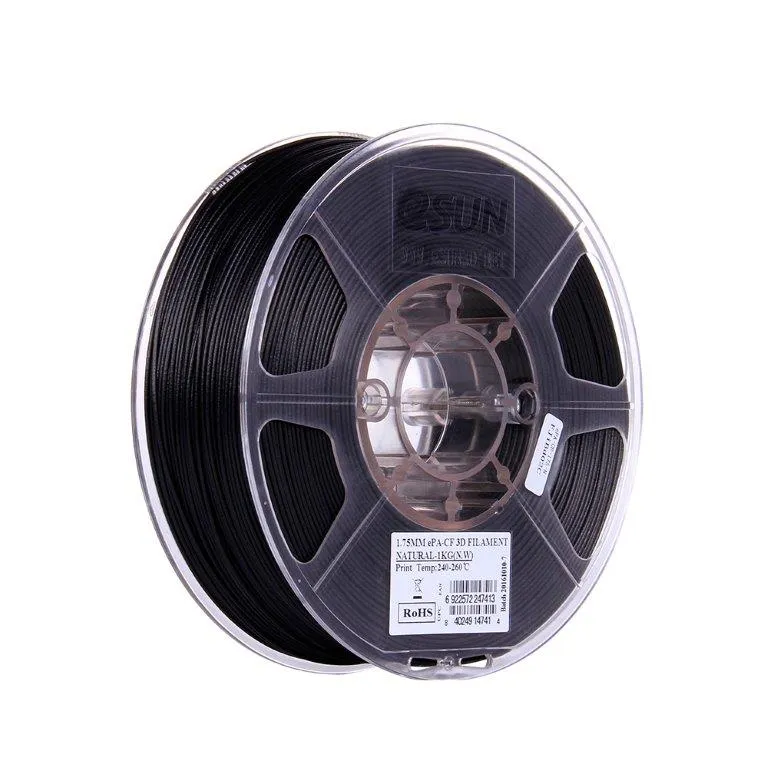 [ESUN-PACF-WHT-1KG] 1.75mm Nylon Carbon Fiber (PA-CF) - eSun