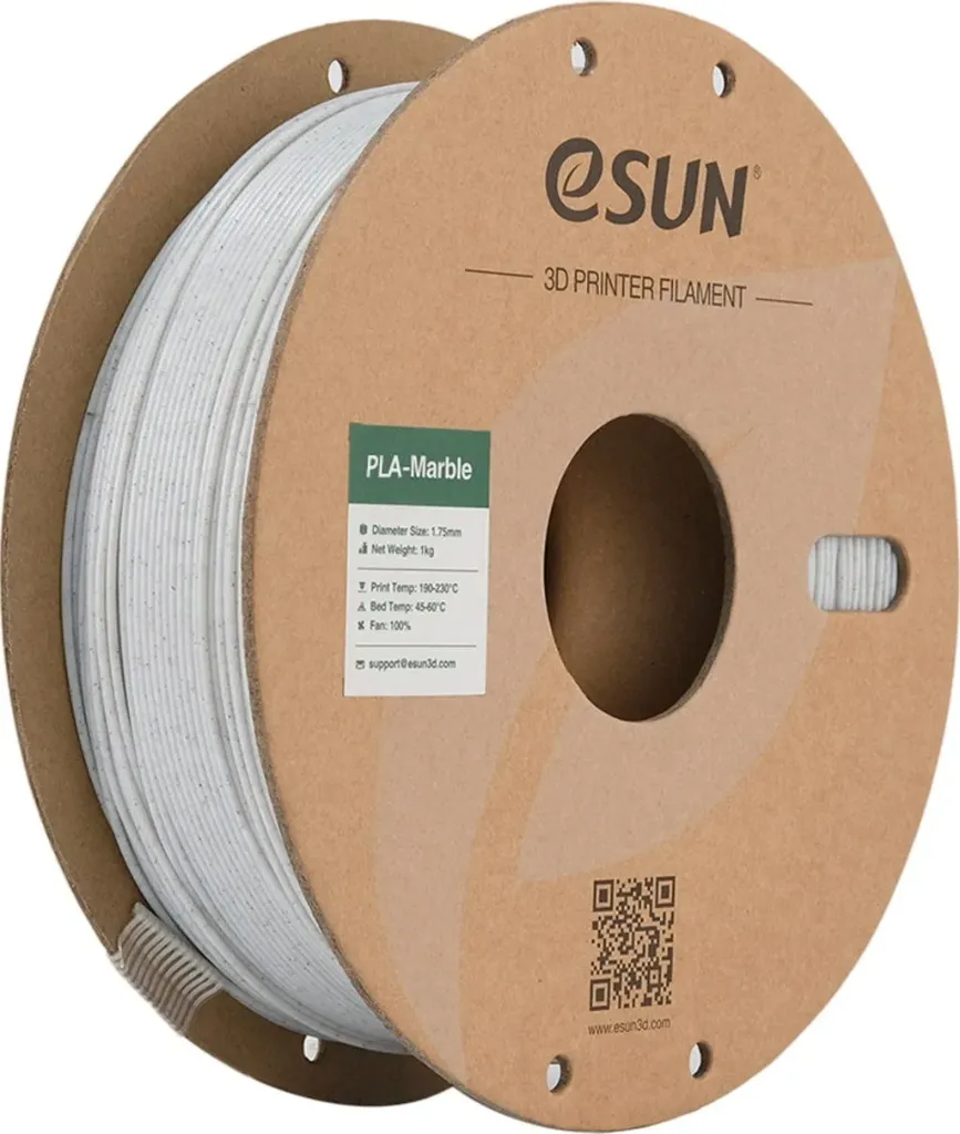 [ESUN-PLA-MRBL-1KG] 1.75mm PLA Marble - eSun
