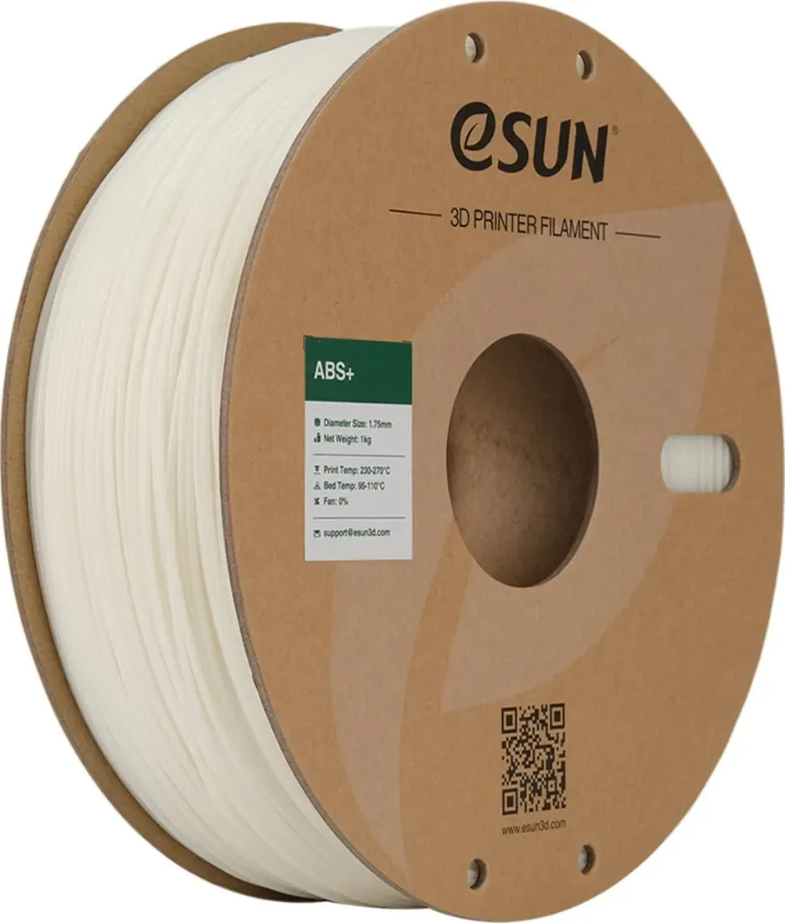 [ESUN-ABS+-175-NAT-1KG] 1.75mm ABS+ - eSun *** (Natuurlijk kleur)