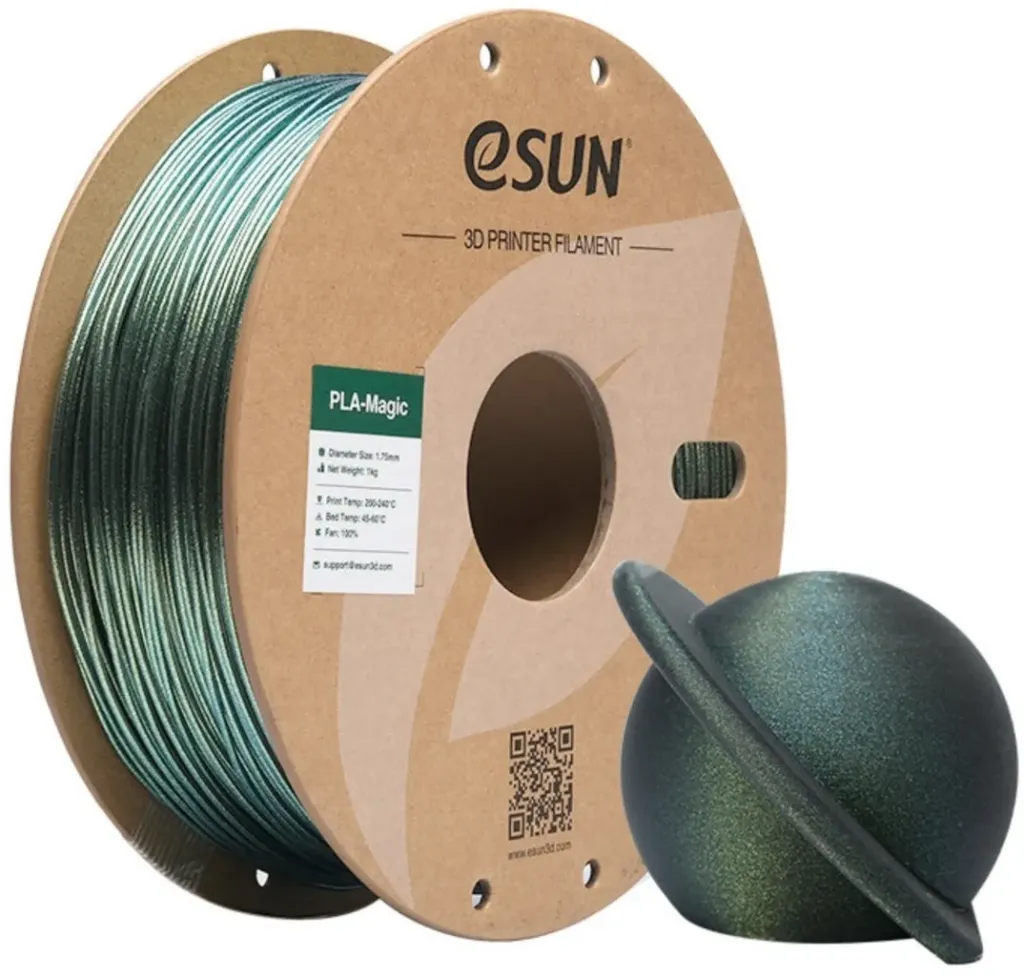 [ESUN-PLA-MAG-175-GLD-1KG] 1.75mm PLA Magic - eSun (Goud)