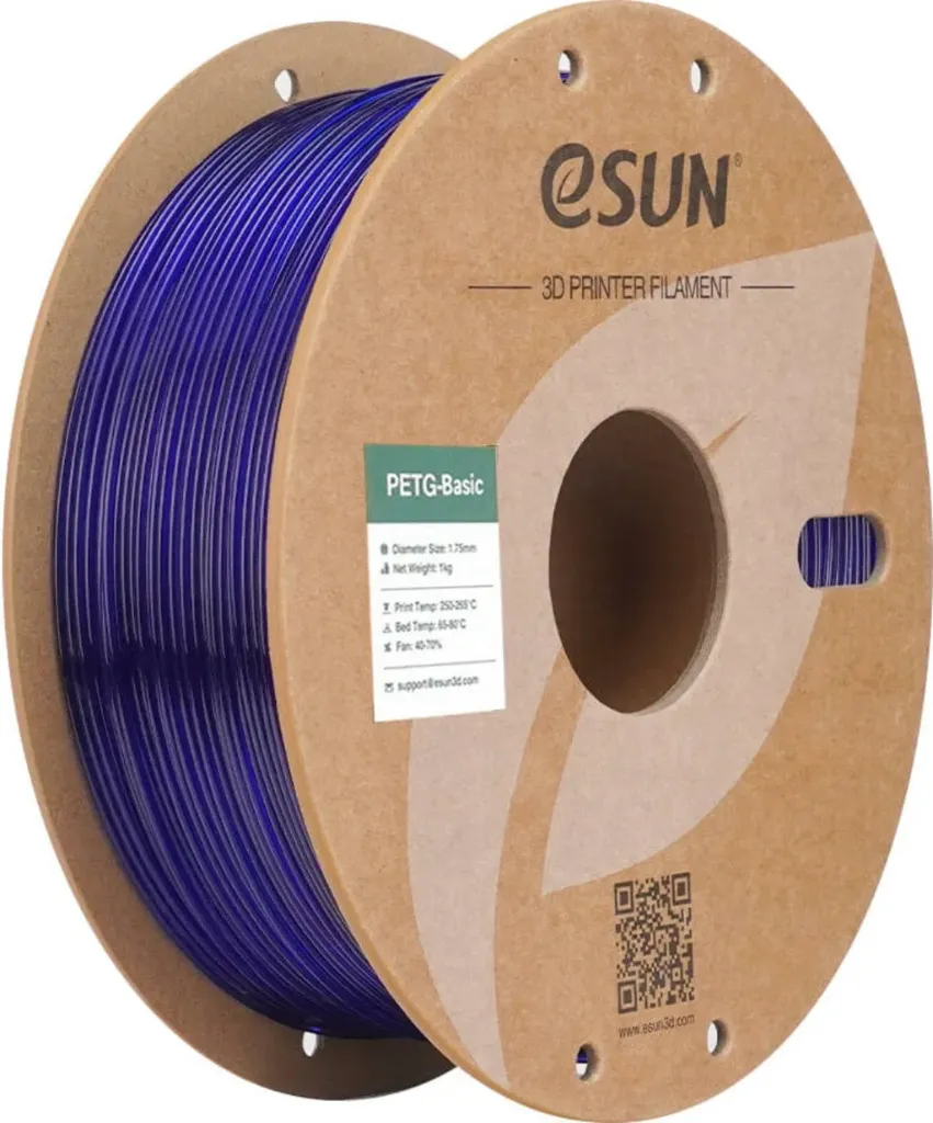 1.75mm PETG Transparant - eSun