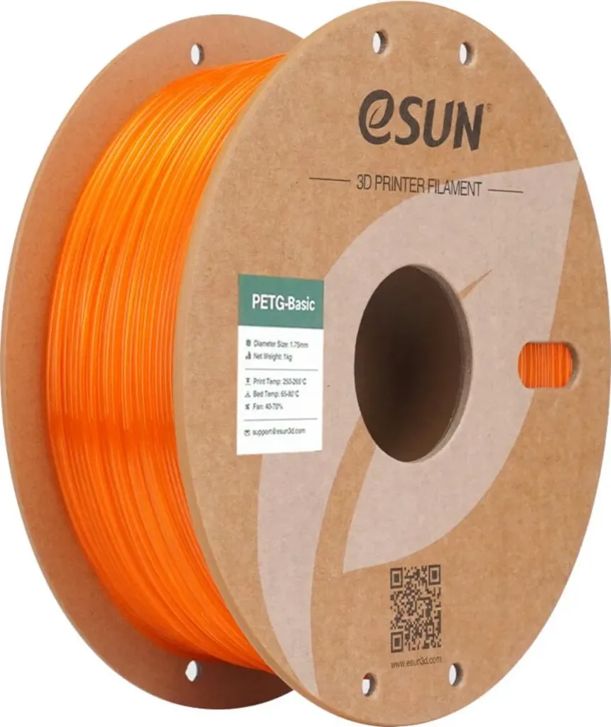 1.75mm PETG Transparant - eSun